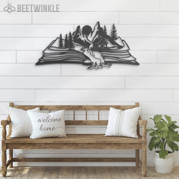 Mountain-Forest-River-Book-Lover-Metal-Wall-Art-LED-Light-8