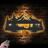 Nature-Mountain-Forest-Metal-Wall-Art-LED-Light-13