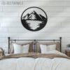 Nature-Mountain-Lake-Life-Metal-Wall-Art-LED-Light-3