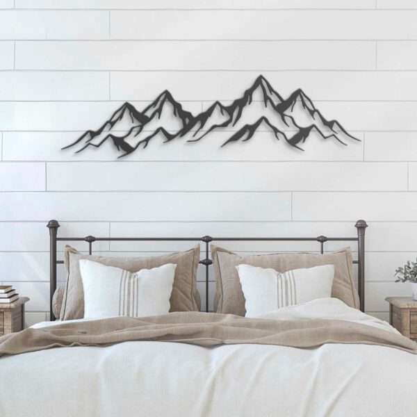 Nature-Mountain-Range-Metal-Wall-Art-LED-Light-2-2