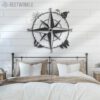 Nautical-Compass-Metal-Wall-Art-LED-Light-5