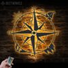 Nautical-Compass-Metal-Wall-Art-LED-Light-7