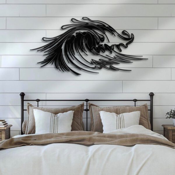 Ocean-Waves-Metal-Wall-Art-LED-Light-7