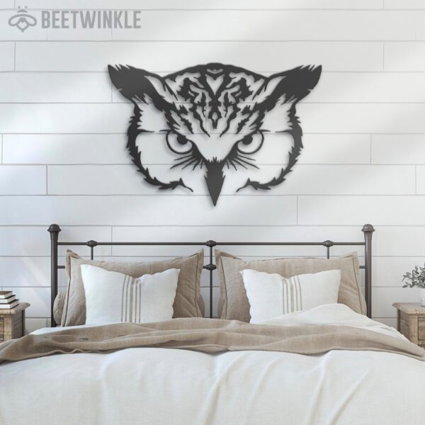 Owl-Metal-Wall-Art-with-LED-Light-5