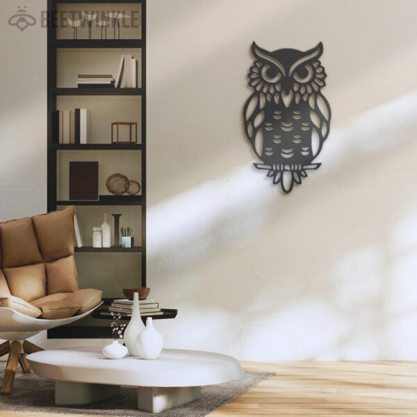 Owl-Metal-Wall-Art-with-LED-Light_3