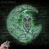 Owl-On-The-Moon-Metal-Wall-Art-with-LED-Light-3