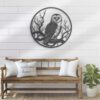 Owl-On-the-Branch-Metal-Wall-Art-with-LED-Light-5