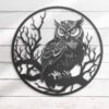 Owl-On-the-Branch-Metal-Wall-Art-with-LED-Light-8-1