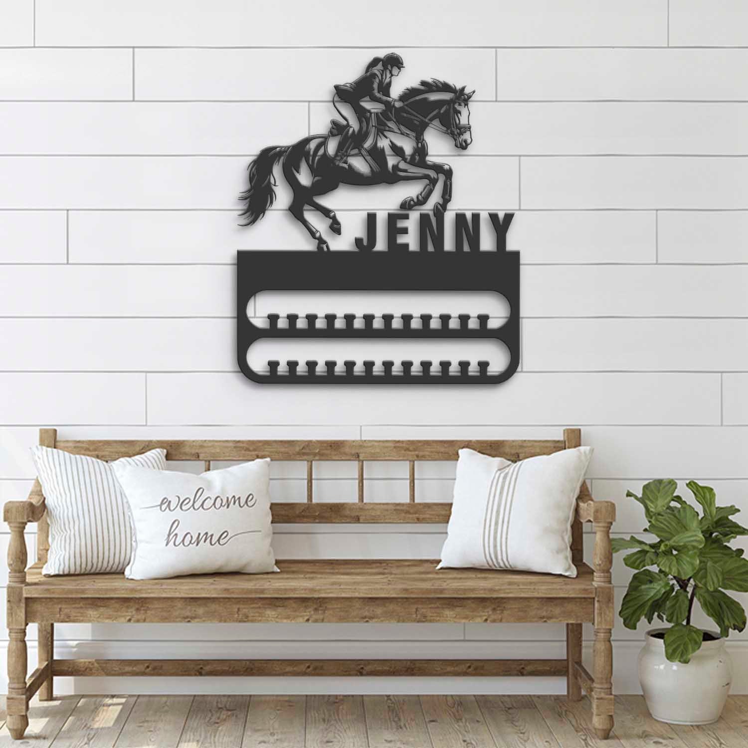 Personalize-Jumping-Horse-Medal-Hanger-With-Led-Light_7