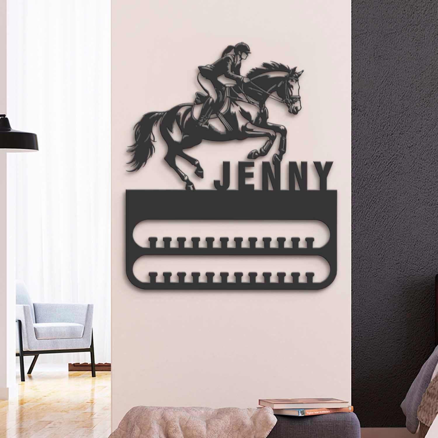 Personalize-Jumping-Horse-Medal-Hanger-With-Led-Light_8