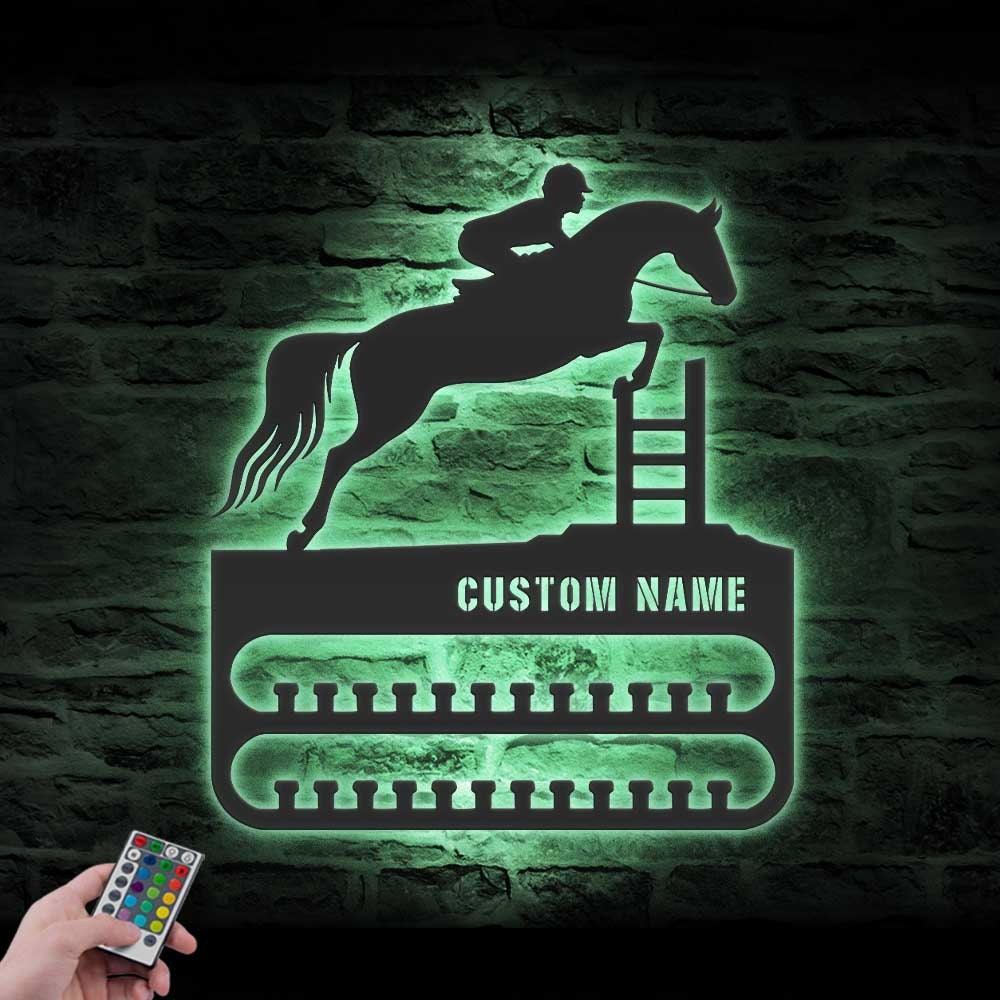 Personalize-Jumping-Horse-Medal-Hanger-With-Led_4