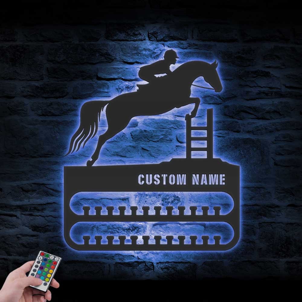 Personalize-Jumping-Horse-Medal-Hanger-With-Led_5