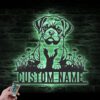 Personalized-Baby-Bulldog-Metal-Wall-Art-LED-Light_1