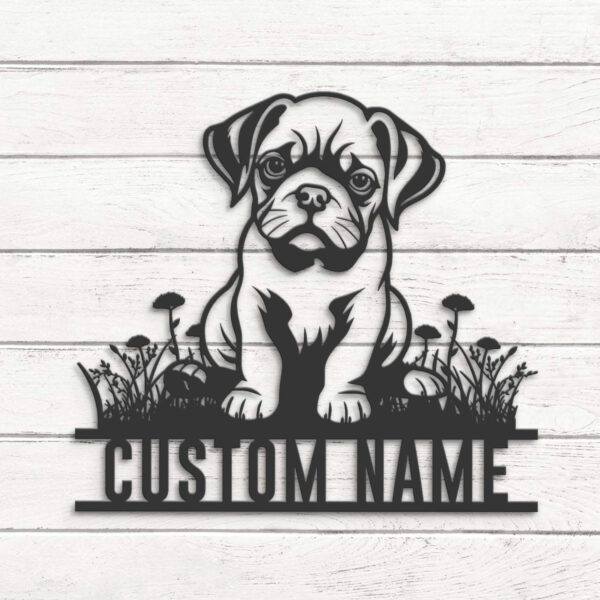 Personalized-Baby-Bulldog-Metal-Wall-Art-LED_5