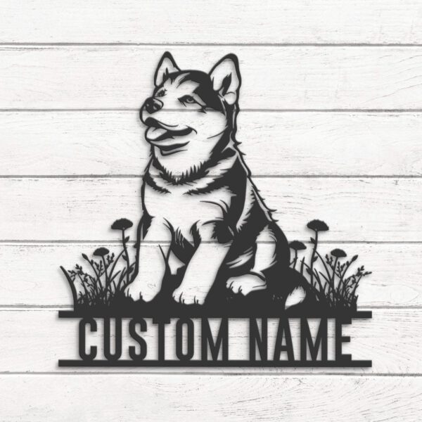 Personalized-Baby-Husky-Metal-Wall-LED-Light_3