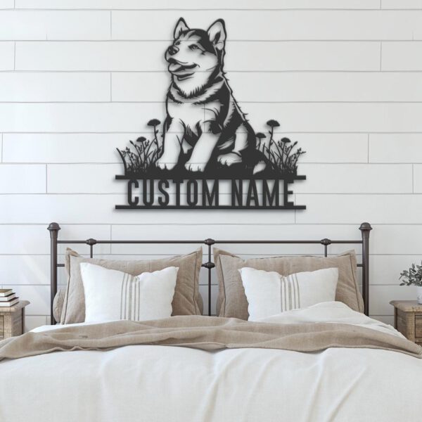 Personalized-Baby-Husky-Metal-Wall-LED-Light_7