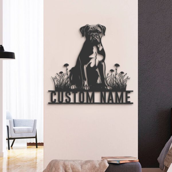 Personalized-Boxer-Dog-Metal-Wall-Art-LED-Light_1