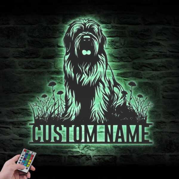 Personalized-Briard-Metal-Wall-Art-LED-Light_5