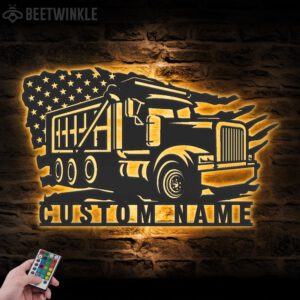 Personalized-Drump-Truck-Driver-Metal-Wall-Art-LED-Light-For-Dad_2