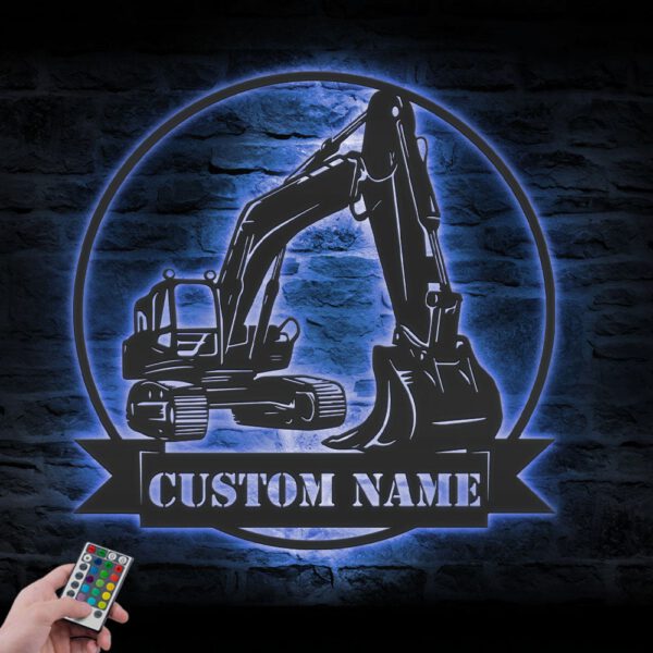 Personalized-Excavator-Driver-Metal-Wall-Art-LED_1