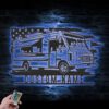 Personalized-Fast-Food-Truck-US-Flag-Metal-Wall-Art-LED_4