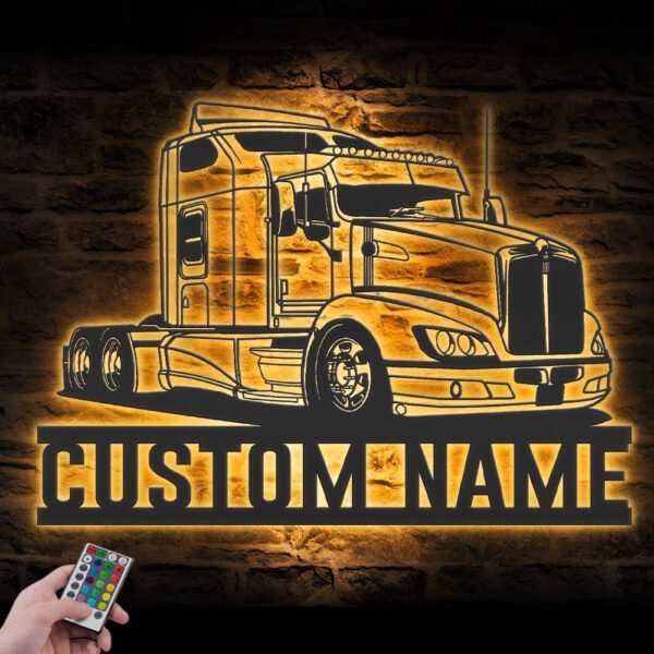 Personalized-Semi-Truck-Driver-Metal-Wall-Art-LED-Light_1