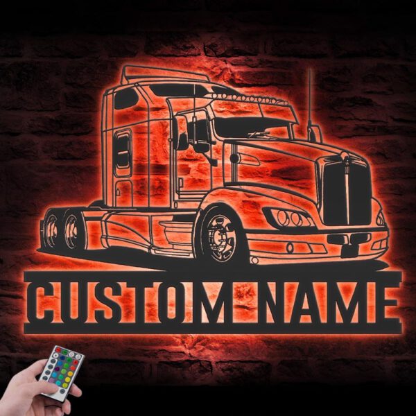 Personalized-Semi-Truck-Driver-Metal-Wall-Art-LED-Light_3