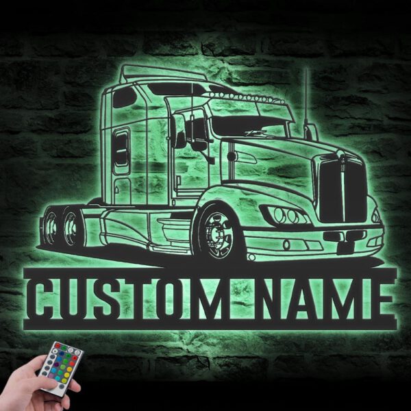 Personalized-Semi-Truck-Driver-Metal-Wall-Art-LED-Light_5