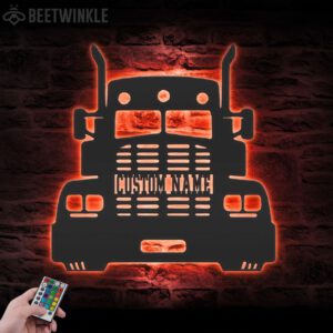 Personalized-Semi-Truck-Driver-Metal-Wall-Art-With-LED-Light_1