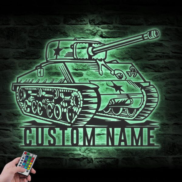 Personalized-Soldier-Military-Tank-Metal-Wall-Art-LED_7