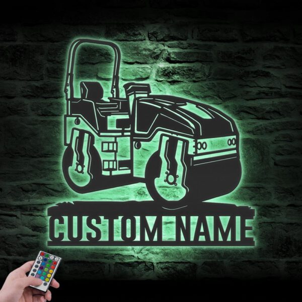 Personalized-US-Road-Roller-Driver-Metal-Wall-Art-LED_8