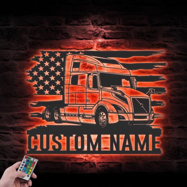 Personalized-US-Semi-Truck-Driver-Metal-Wall-Art-LED_7