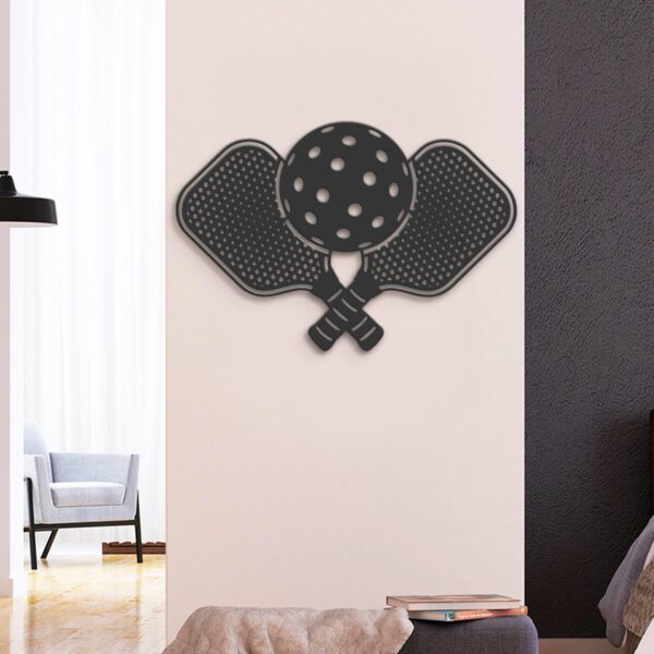 Pickleball-Metal-Wall-Art-LED-Light-2