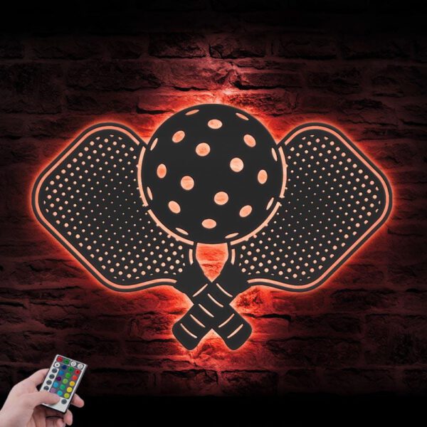 Pickleball-Metal-Wall-Art-LED-Light-7