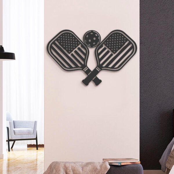 Pickleball-US-Flag-Metal-Wall-Art-LED-Light-7