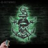 Pirate-Skull-Swords-Anchor-Metal-Wall-Art-LED-Light-5