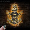 Pirate-Skull-Swords-Anchor-Metal-Wall-Art-LED-Light-6