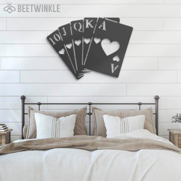 Poker-Cards-Casino-Metal-Wall-Art-LED-Light-5