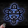 Puerto-Rico-Taino-Sun-Sol-God-Symbol-Metal-Wall-Art-LED-Light