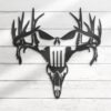 Punisher-Skull-Deer-Hunting-Metal-Wall-Art-LED-Light-7