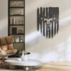 Punisher-Skull-Deer-Hunting-US-Flag-Metal-Wall-Art-LED-Light-5