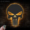 Punisher-Skull-Metal-Wall-Art-LED-Light-6-4