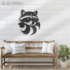 Raccoon-Metal-Wall-Art-with-LED-Light-6