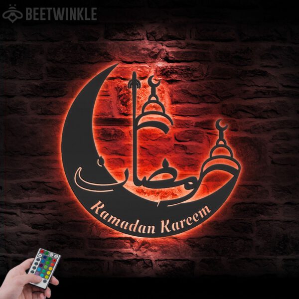 Ramadan-Mubarak-Moon-Metal-Wall-Art-LED-Light-16-1