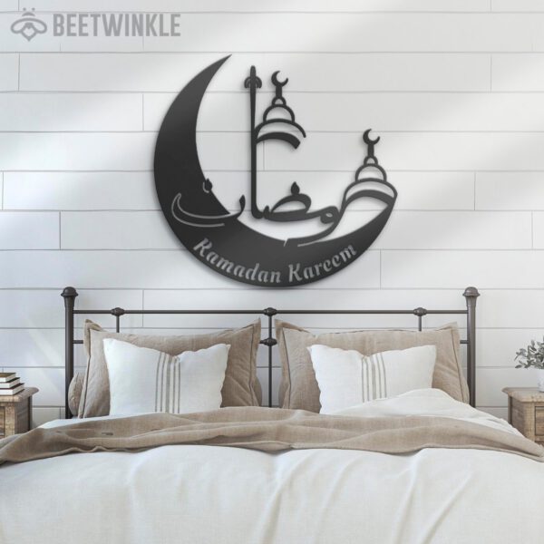 Ramadan-Mubarak-Moon-Metal-Wall-Art-LED-Light-9-1