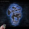 Roaring-Gorilla-Angry-Metal-Wall-Art-LED-Light