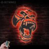 Roaring-Gorilla-Angry-Metal-Wall-Art-LED-Light-2