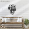 Roaring-Gorilla-Angry-Metal-Wall-Art-LED-Light-4