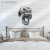 Roaring-Gorilla-Angry-Metal-Wall-Art-LED-Light-5