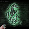 Seahorse-Metal-Wall-Art-LED-Light-6